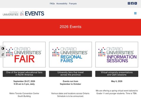 Ontario Universities Fair