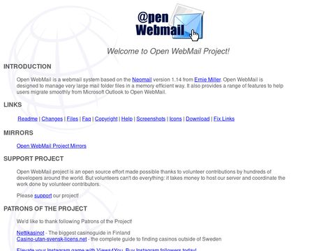 Open WebMail
