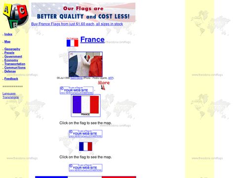 Theodora.com - Flag of France