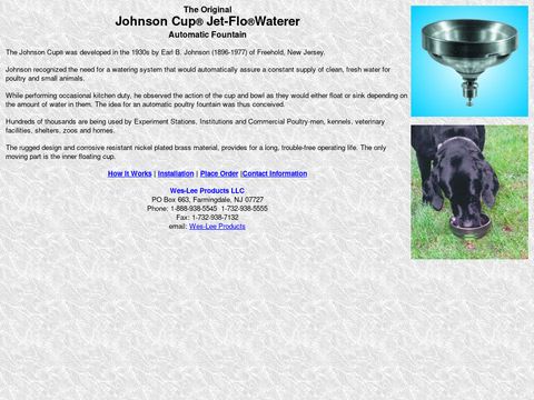 Wes-Lee Products