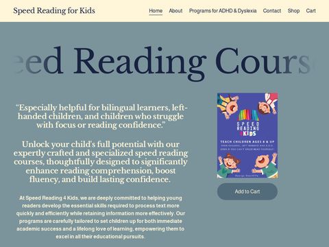 Speed Reading 4 Kids
