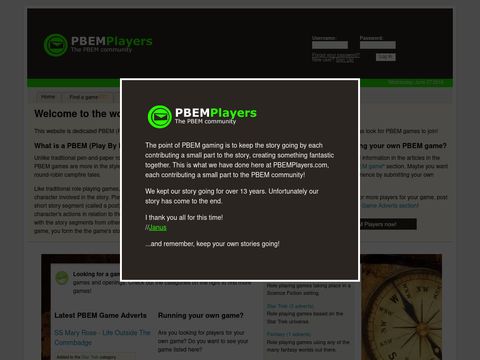 PBEM Players