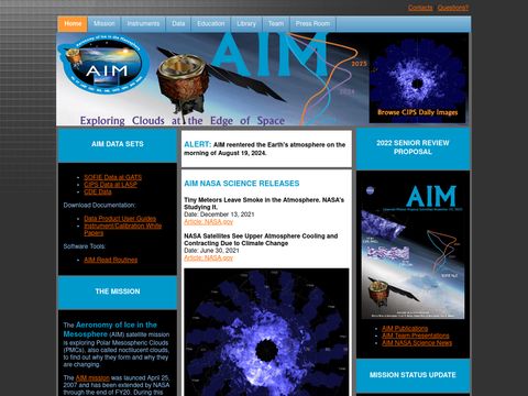 AIM Satellite Mission
