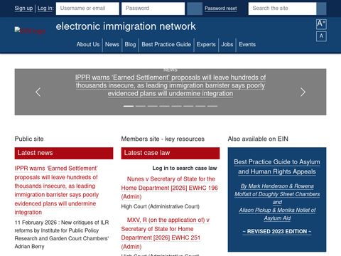 Electronic Immigration Network
