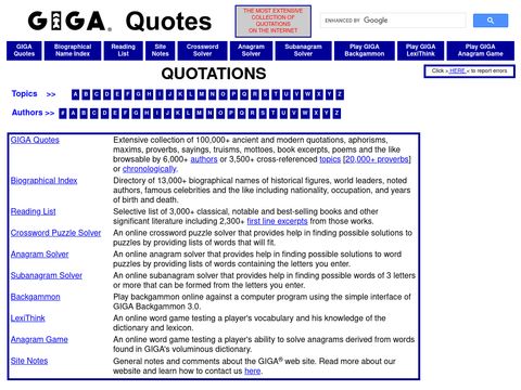 Giga Quotes