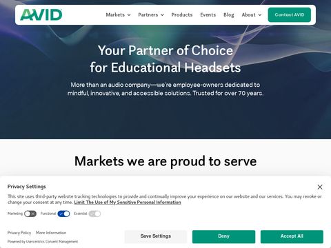 Avid Products