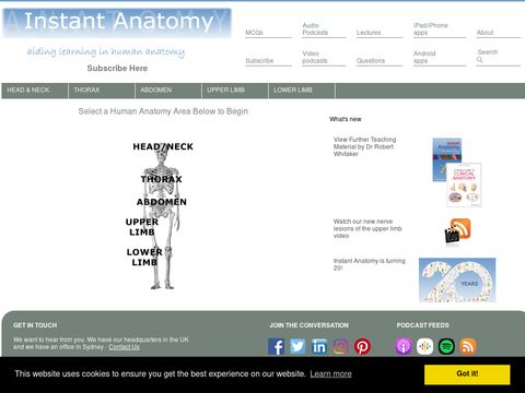Instant Anatomy