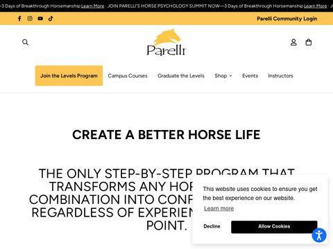 Parelli Natural Horsemanship