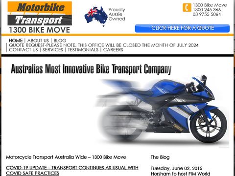 Motorbike Transport
