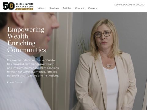 Becker Capital Management