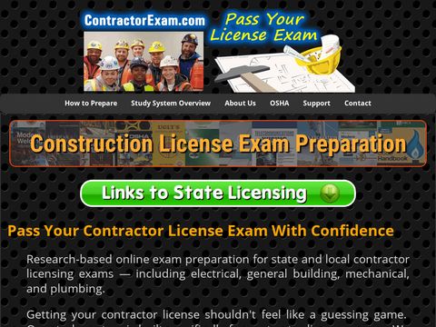 Contractors Exam Preparation