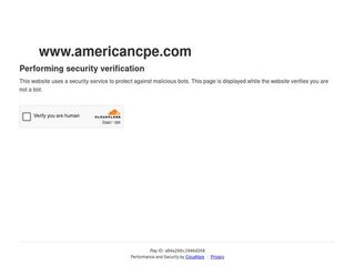American CPE