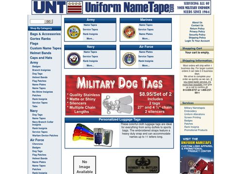 Uniform Nametape