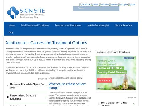 Xanthomas - Skin Cholesterol Deposits