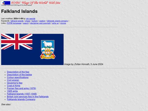 Flags of the World - Falkland Islands