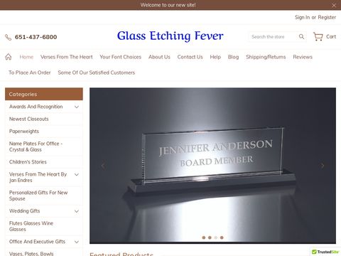 Glass Etching Fever