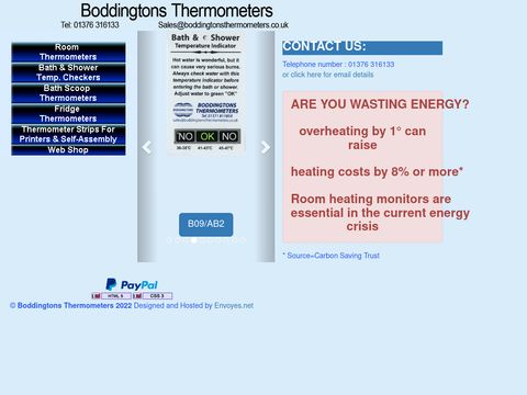 Boddingtons Thermometers