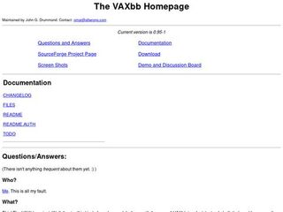 VAXbb Project
