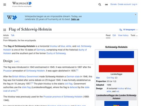 Schleswig-Holstein Flag
