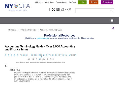 Accounting Terminology Guide