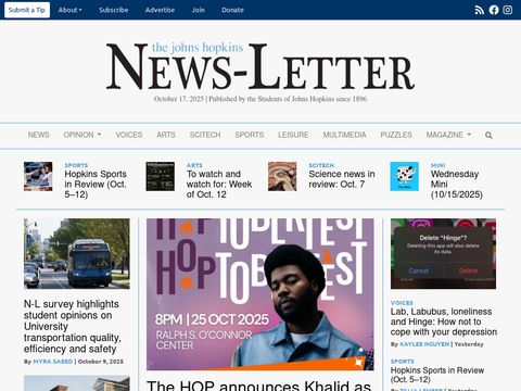 The Johns Hopkins News Letter
