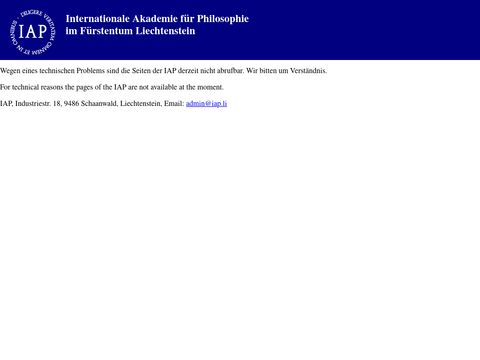 Internationale Akademie for Philosophie