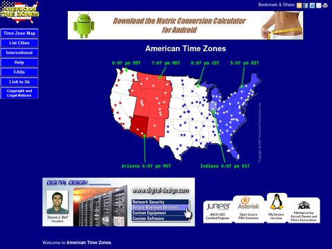 American Time Zones